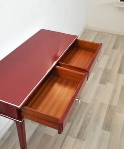 wonderful paintjob, pointed feet, 2 big drawers, chrome fittings, handpolished