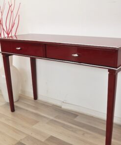 wonderful paintjob, pointed feet, 2 big drawers, chrome fittings, handpolished