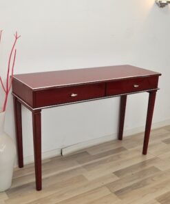 wonderful paintjob, pointed feet, 2 big drawers, chrome fittings, handpolished