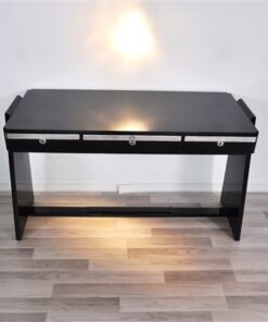 Bauhaus Desk, great Design, rotating chromebar, 3 drawers