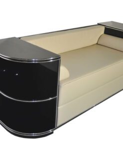 Chromeliner Art Deco Design Sofa