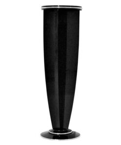 Art Deco, High Gloss, Column, piano lacquer, handmade, livingroom, made in Germany, elegant, black, high quality, chrome,