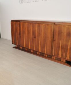 Art Deco, Sideboard, rosewood, antique, original, massive, rare, wood, solid wood, single piece, high quality, elegant, living room, unrestored