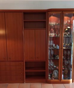 Wardrobe wall cherry from the brand Hülsta