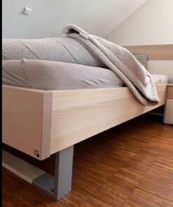 Double bed RAUCH large bed with bedside tables (2)