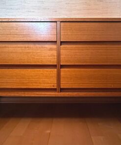 1960 original vintage chest of drawers with 6 drawers