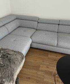 Stylife ecksofa inkl bettfubktion grau Webstoff , XXL Lutz