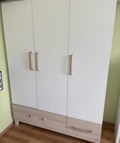 Wellemöbel Kleiderschrank „Jacob“ 3-türig