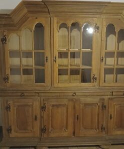Antike Holzvitrine