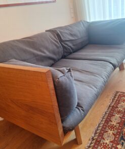 Eiche Leinen Sofa