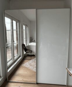 Schwebetürenschrank - Weiß