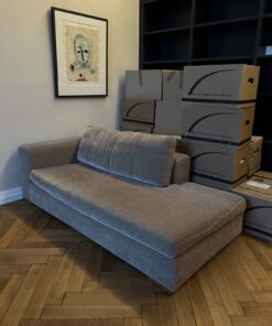 Samt-Chaiselongue Oreste von FRIGERIO
