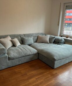 smart Ecksofa - Cordstoff