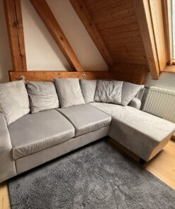 Ecksofa grau