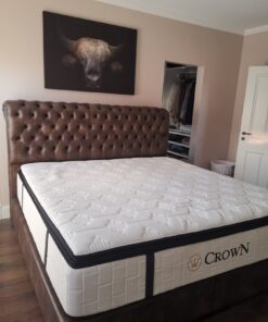 Crown Boxspringbett Baron Deluxe 200x200
