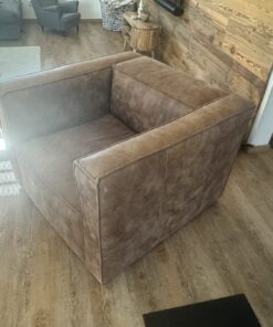 Designer Leder Sessel
