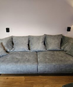 Carryhome BIGSOFA Velours Mintgrün