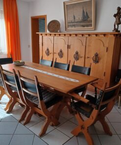 Niederländisches Esszimmer Eiche massiv