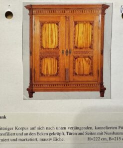 Louis-Seize-Schrank, Eiche, Pfalz, 1780