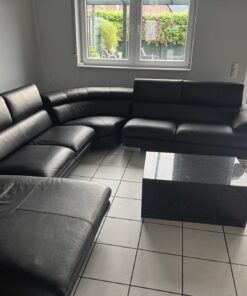 Galia Italia Bull Leder Ecksofa groß