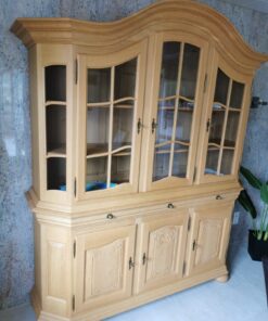 Große Vitrine Massivholz