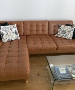 Ledersofa IKEA LANDSKRONA