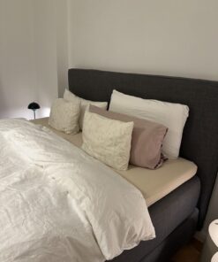 Bett 180x200cm Boxspring + Matratze + Topper
