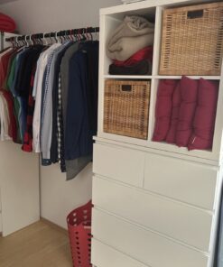 Schranksystem selber aus vorhandenen Schränken zusammengebaut