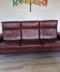3-Sitzer Stressless Aurora - Leder Bordeaux