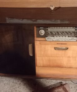 Antike Musiktruhe, Erbstück ca 60er Jahre