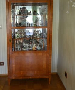 Biedermeier Vitrinen Kommode