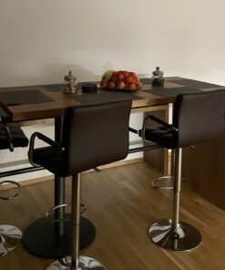 Esstisch Massivholz + Bank + Wandlehne