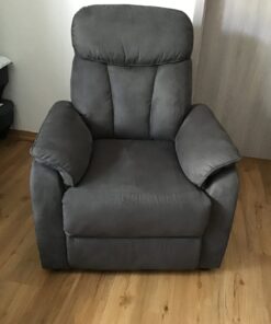 Schicke/r Mikrofaser-Sessel in Vintage-Optik