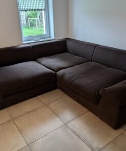 Carryhome Ecksofa braun