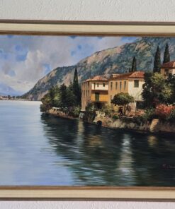 Ölgemälde vom Lago di Como
