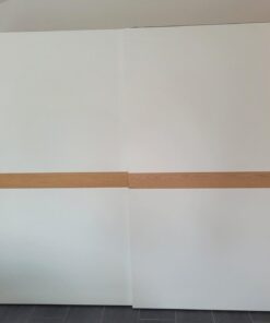 Hochwertiger Hülsta Kleiderschrank mit Schiebetür und Holzelementen