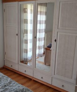 Kleiderschrank Helsinki, weiß/Antik