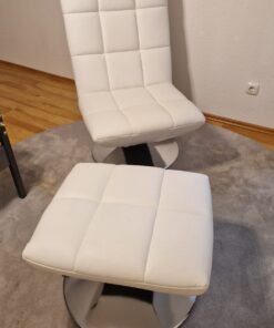 Sessel mit Hocket von E. Schillig