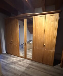 Kleiderschrank Massivholz Esche