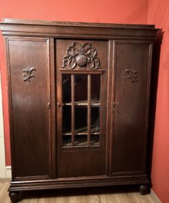 Jugendstil Schrank / Vitrine um 1910