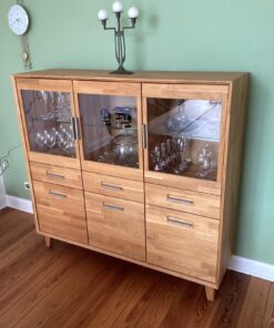 Highboard Massivholz geölt