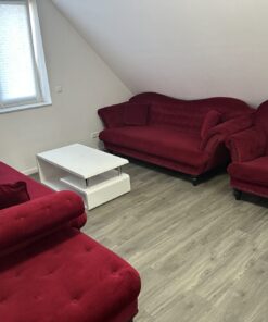 Sofa 3-3- 1 und Hocker