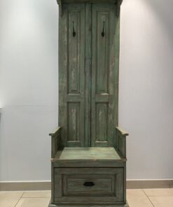 Teilen Holz Vintage Lounge Möbel/Garderobe Grün mit Schublade (190x60x35cm)