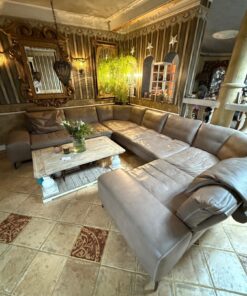 Edle Luxus Ledercouch