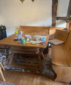 Eckbank Tisch und 2 Stühle