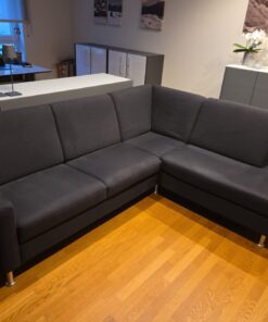 Ecksofa anthrazit