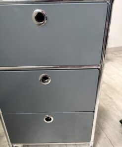Büromöbel Metall - Füllungen antrazit (hkbBüroeinrichtungen GmbH) Rollcontainer