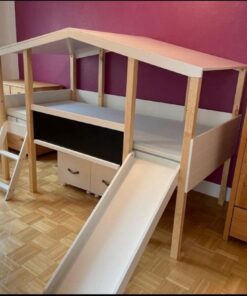 Kinderbett mit Rutsche von Wallenfels