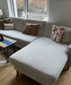 Hellbeiges Sofa
