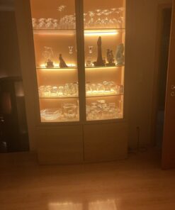 Vitrine und Sideboard im Set